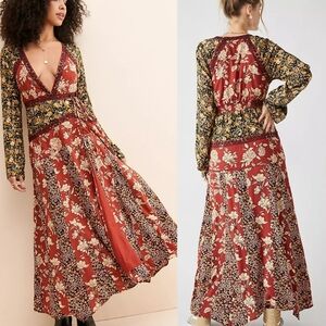 Free People Tilda Wrap Dress XS